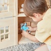 image:imagePlanToys Family Wooden Dollhouse Figurine Set  4 Poseable 112 Scale Mini Dolls Parents amp Kids  Dollhouse Accessories for Pretend Play  EcoFriendly Montessori Toy for Kids Ages 3Grand Mother  Dark Skin Tone