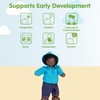 image:imagePlanToys Family Wooden Dollhouse Figurine Set  4 Poseable 112 Scale Mini Dolls Parents amp Kids  Dollhouse Accessories for Pretend Play  EcoFriendly Montessori Toy for Kids Ages 3African American Boy