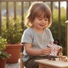 image:imagePlanToys Family Wooden Dollhouse Figurine Set  4 Poseable 112 Scale Mini Dolls Parents amp Kids  Dollhouse Accessories for Pretend Play  EcoFriendly Montessori Toy for Kids Ages 3African American Mom