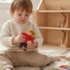 image:imagePlanToys Family Wooden Dollhouse Figurine Set  4 Poseable 112 Scale Mini Dolls Parents amp Kids  Dollhouse Accessories for Pretend Play  EcoFriendly Montessori Toy for Kids Ages 3Caucasian Boy