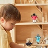 image:imagePlanToys Family Wooden Dollhouse Figurine Set  4 Poseable 112 Scale Mini Dolls Parents amp Kids  Dollhouse Accessories for Pretend Play  EcoFriendly Montessori Toy for Kids Ages 3Grand Father  Medium Skin Tone