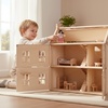 image:imagePlanToys Family Wooden Dollhouse Figurine Set  4 Poseable 112 Scale Mini Dolls Parents amp Kids  Dollhouse Accessories for Pretend Play  EcoFriendly Montessori Toy for Kids Ages 3Asian Mom
