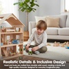 image:imagePlanToys Family Wooden Dollhouse Figurine Set  4 Poseable 112 Scale Mini Dolls Parents amp Kids  Dollhouse Accessories for Pretend Play  EcoFriendly Montessori Toy for Kids Ages 3African American Dad