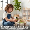 image:imagePlanToys Family Wooden Dollhouse Figurine Set  4 Poseable 112 Scale Mini Dolls Parents amp Kids  Dollhouse Accessories for Pretend Play  EcoFriendly Montessori Toy for Kids Ages 3Hispanic Boy