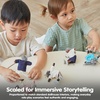 image:imagePlanToys Family Wooden Dollhouse Figurine Set  4 Poseable 112 Scale Mini Dolls Parents amp Kids  Dollhouse Accessories for Pretend Play  EcoFriendly Montessori Toy for Kids Ages 3Grand Father  Dark Skin Tone