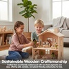 image:imagePlanToys Family Wooden Dollhouse Figurine Set  4 Poseable 112 Scale Mini Dolls Parents amp Kids  Dollhouse Accessories for Pretend Play  EcoFriendly Montessori Toy for Kids Ages 3Hispanic Boy