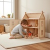 image:imagePlanToys Family Wooden Dollhouse Figurine Set  4 Poseable 112 Scale Mini Dolls Parents amp Kids  Dollhouse Accessories for Pretend Play  EcoFriendly Montessori Toy for Kids Ages 3Asian Boy