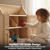 image:imagePlanToys Family Wooden Dollhouse Figurine Set  4 Poseable 112 Scale Mini Dolls Parents amp Kids  Dollhouse Accessories for Pretend Play  EcoFriendly Montessori Toy for Kids Ages 3Mom  Dad  Son  and Daughter