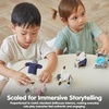 image:imagePlanToys Family Wooden Dollhouse Figurine Set  4 Poseable 112 Scale Mini Dolls Parents amp Kids  Dollhouse Accessories for Pretend Play  EcoFriendly Montessori Toy for Kids Ages 3Grand Father  Medium Skin Tone