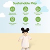 image:imagePlanToys Family Wooden Dollhouse Figurine Set  4 Poseable 112 Scale Mini Dolls Parents amp Kids  Dollhouse Accessories for Pretend Play  EcoFriendly Montessori Toy for Kids Ages 3Asian Girl