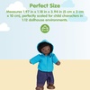 image:imagePlanToys Family Wooden Dollhouse Figurine Set  4 Poseable 112 Scale Mini Dolls Parents amp Kids  Dollhouse Accessories for Pretend Play  EcoFriendly Montessori Toy for Kids Ages 3African American Boy