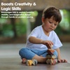 image:imagePlanToys Geo Stacking Rock Wooden Montessori Balancing and Fine Motor Toy  Creative Thinking Coordination and Early Problem Solving Activity  Eco Friendly Educational Open Ended Play SetGeo Stacking Rock
