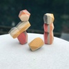 image:imagePlanToys Geo Stacking Rock Wooden Montessori Balancing and Fine Motor Toy  Creative Thinking Coordination and Early Problem Solving Activity  Eco Friendly Educational Open Ended Play SetGeo Stacking Rock