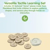 image:imagePlanToys Hand Sign Numbers 110 Wooden Montessori Counting Toy  Early Math Sensory Learning and Tactile Number Recognition Activity  Eco Friendly Sign Language Tiles for Meaningful PlayTactile Stone
