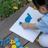 image:imagePlanToys Hand Sign Numbers 110 Wooden Montessori Counting Toy  Early Math Sensory Learning and Tactile Number Recognition Activity  Eco Friendly Sign Language Tiles for Meaningful PlayNatural