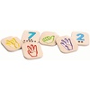 image:imagePlanToys Hand Sign Numbers 110 Wooden Montessori Counting Toy  Early Math Sensory Learning and Tactile Number Recognition Activity  Eco Friendly Sign Language Tiles for Meaningful PlayWhite