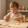 image:imagePlanToys Hand Sign Numbers 110 Wooden Montessori Counting Toy  Early Math Sensory Learning and Tactile Number Recognition Activity  Eco Friendly Sign Language Tiles for Meaningful PlayBraille Numbers 110