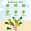 image:imagePlanToys Mini Balancing Cactus  Montessori Wooden Toy for Toddlers  STEM Game for Fine Motor Skills Logic amp Coordination  EcoFriendly Educational Toy for Kids Ages 3