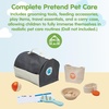 image:imagePlanToys Pet Care Pretend Play Set 3491  Sustainably Made from Rubberwood and NonToxic Paints and Dyes