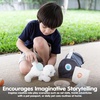 image:imagePlanToys Pet Care Pretend Play Set 3491  Sustainably Made from Rubberwood and NonToxic Paints and Dyes