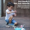 image:imagePlanToys Pretend Play Dentist Toy Set for Kids  Wooden Doctor Kit with Teeth Model Dental Tools and Bag  Educational Toy for Toddlers  Encourages Imaginative Role PlayDentist