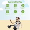 image:imagePlanToys Rescue Crew Wooden Montessori Imaginative and Creative Play Set  Language Development Social Interaction and Early Coordination Activity  Eco Friendly Community Helper Figurine SetDoctor Doll