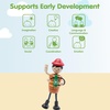 image:imagePlanToys Rescue Crew Wooden Montessori Imaginative and Creative Play Set  Language Development Social Interaction and Early Coordination Activity  Eco Friendly Community Helper Figurine SetRescue Doll