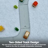 image:imagePlanToys Rubber Road amp Rail Expansion Tracks Set C Montessori Play Accessory  Imagination Problem Solving and Creative World Building  Eco Friendly Track SetRubber Road  Rail Extension Tracks  Set C