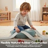 image:imagePlanToys Rubber Road amp Rail Expansion Tracks Set C Montessori Play Accessory  Imagination Problem Solving and Creative World Building  Eco Friendly Track SetRubber Road  Rail Extension Tracks  Set B