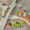 image:imagePlanToys Rubber Road amp Rail Expansion Tracks Set C Montessori Play Accessory  Imagination Problem Solving and Creative World Building  Eco Friendly Track SetRubber Road  Rail Adaptor Tracks