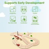 image:imagePlanToys Rubber Road amp Rail Expansion Tracks Set C Montessori Play Accessory  Imagination Problem Solving and Creative World Building  Eco Friendly Track SetRoad System