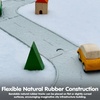 image:imagePlanToys Rubber Road amp Rail Expansion Tracks Set C Montessori Play Accessory  Imagination Problem Solving and Creative World Building  Eco Friendly Track SetRubber Road  Rail Extension Tracks  Set C