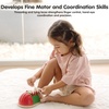image:imagePlanToys TieUp Shoe Lacing Practice Toy for Kids  Montessori FineMotor amp Independence Activity for Focus amp Coordination  EcoFriendly Wooden Educational ToolLifesize Tieup Shoe