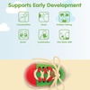 image:imagePlanToys TieUp Shoe Lacing Practice Toy for Kids  Montessori FineMotor amp Independence Activity for Focus amp Coordination  EcoFriendly Wooden Educational ToolTieup Shoe
