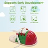 image:imagePlanToys TieUp Shoe Lacing Practice Toy for Kids  Montessori FineMotor amp Independence Activity for Focus amp Coordination  EcoFriendly Wooden Educational ToolLifesize Tieup Shoe