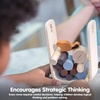 image:imagePlanToys Timber Tumble Wooden Balancing amp Strategy Game for Kids Ages 3  Montessori Educational Toy for Fine Motor Skills Logical Thinking amp Concentration  EcoFriendly Family Game
