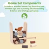 image:imagePlanToys Timber Tumble Wooden Balancing amp Strategy Game for Kids Ages 3  Montessori Educational Toy for Fine Motor Skills Logical Thinking amp Concentration  EcoFriendly Family Game