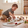 image:imagePlanToys Traffic Signs amp Lights Wooden Montessori Imaginative Play Set  Early Language Social Skills and RealWorld Awareness Activity  Eco Friendly Road Sign Learning Set for Meaningful Play