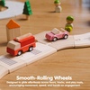 image:imagePlanToys Vehicle Set Wooden Montessori Play Set  Early Movement Imagination and Practical Life Exploration  Eco Friendly Car Set for Indoor and Outdoor PlayPlanworld Car Set