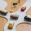 image:imagePlanToys Vehicle Set Wooden Montessori Play Set  Early Movement Imagination and Practical Life Exploration  Eco Friendly Car Set for Indoor and Outdoor PlayPlanworld Car Set