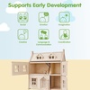image:imagePlanToys Victorian Wooden Dollhouse  3Story Large Doll House with Attic Opening Panels amp Sliding Windows  Pretend Play Dollhouse Compatible with 112 Scale Furniture amp Wooden DollsVictorian