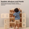 image:imagePlanToys Victorian Wooden Dollhouse  3Story Large Doll House with Attic Opening Panels amp Sliding Windows  Pretend Play Dollhouse Compatible with 112 Scale Furniture amp Wooden DollsGrand Victorian Dollhouse