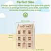 image:imagePlanToys Victorian Wooden Dollhouse  3Story Large Doll House with Attic Opening Panels amp Sliding Windows  Pretend Play Dollhouse Compatible with 112 Scale Furniture amp Wooden DollsGrand Victorian Dollhouse