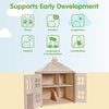 image:imagePlanToys Victorian Wooden Dollhouse  3Story Large Doll House with Attic Opening Panels amp Sliding Windows  Pretend Play Dollhouse Compatible with 112 Scale Furniture amp Wooden DollsGeorgian Dollhouse