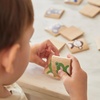 image:imagePlanToys Wooden Animals Memo Game  Montessori Memory Matching Game for Animal Recognition Strategy and Logical Thinking  Eco Friendly Educational Toy for Visual and Cognitive DevelopmentAnimals Memo