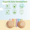 image:imagePlanToys Wooden Baby Push Toy Car  Colorful Montessori Toy for Infants  Wooden Baby Toy with Flexible Body  Sensory amp Motor Skill Development Toy for 6 MonthsBaby Car  Pastel Series