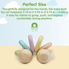 image:imagePlanToys Wooden Baby Push Toy Car  Colorful Montessori Toy for Infants  Wooden Baby Toy with Flexible Body  Sensory amp Motor Skill Development Toy for 6 MonthsBaby Car  Pastel Series