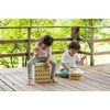 image:imagePlanToys Wooden Drum Rhythm Box for Kids  Montessori Music Instrument for Sound Exploration  EcoFriendly Rhythm Play for Creative Expression