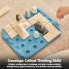 image:imagePlanToys Wooden Finding Penguin Game for Montessori Inspired Memory and Logic Play  Hide and Seek Penguin Matching Activity  Eco Friendly Wooden Penguin Game for Shared Discovery