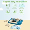 image:imagePlanToys Wooden Finding Penguin Game for Montessori Inspired Memory and Logic Play  Hide and Seek Penguin Matching Activity  Eco Friendly Wooden Penguin Game for Shared Discovery